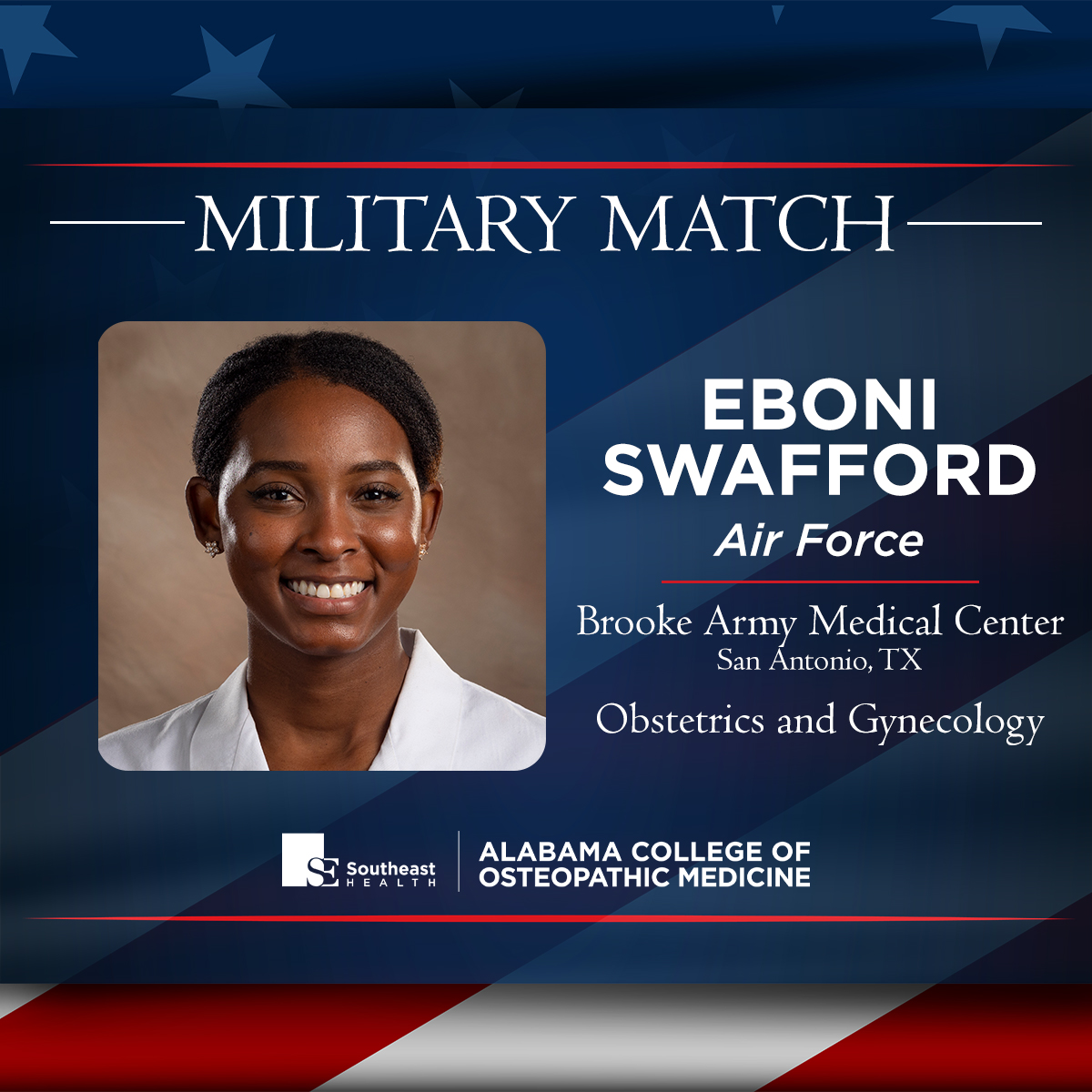 Announces 2024 Military Match Results